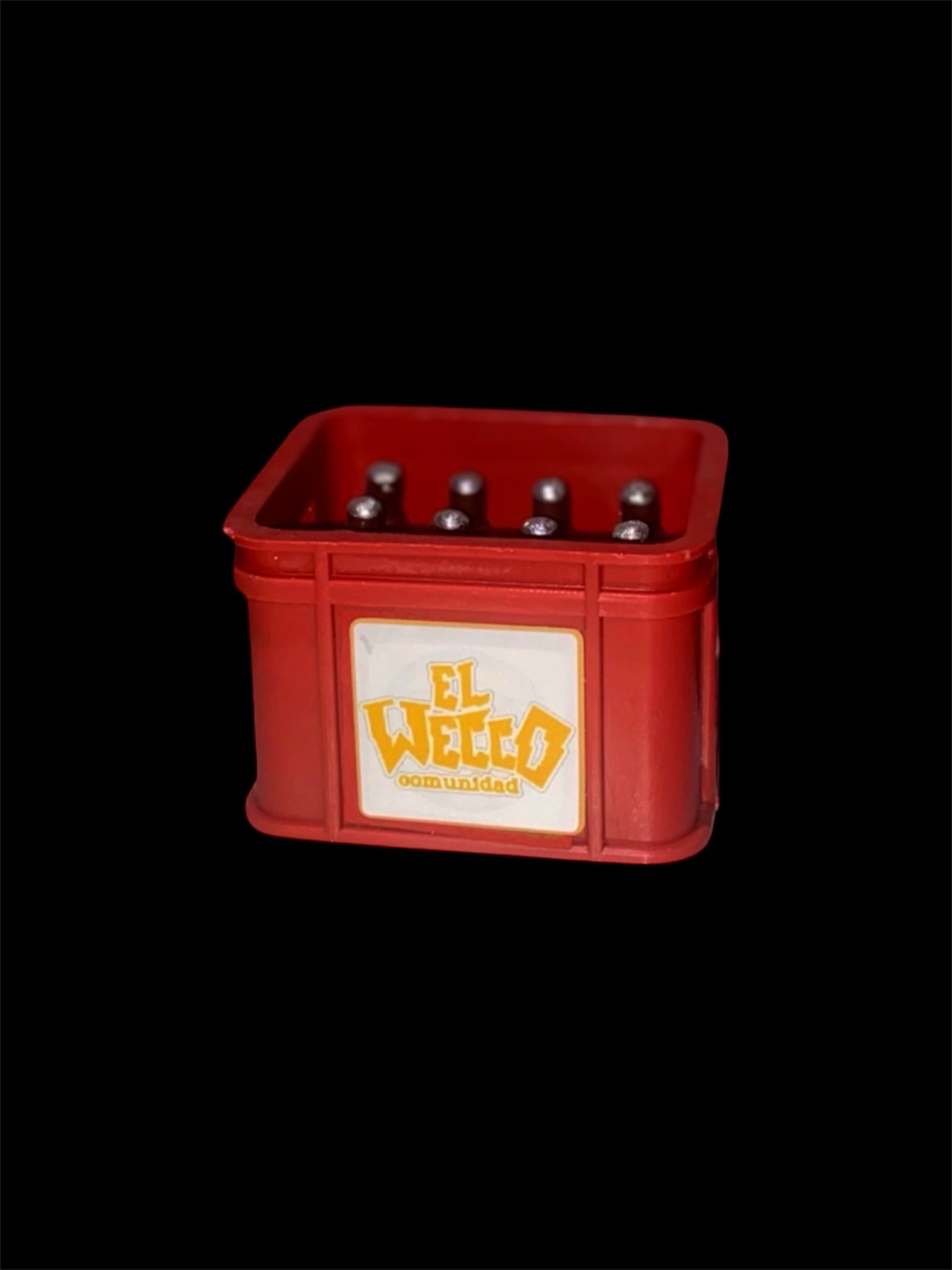 Destapador “El Wecco Comunidad” – Diseño caja de cervezas 
