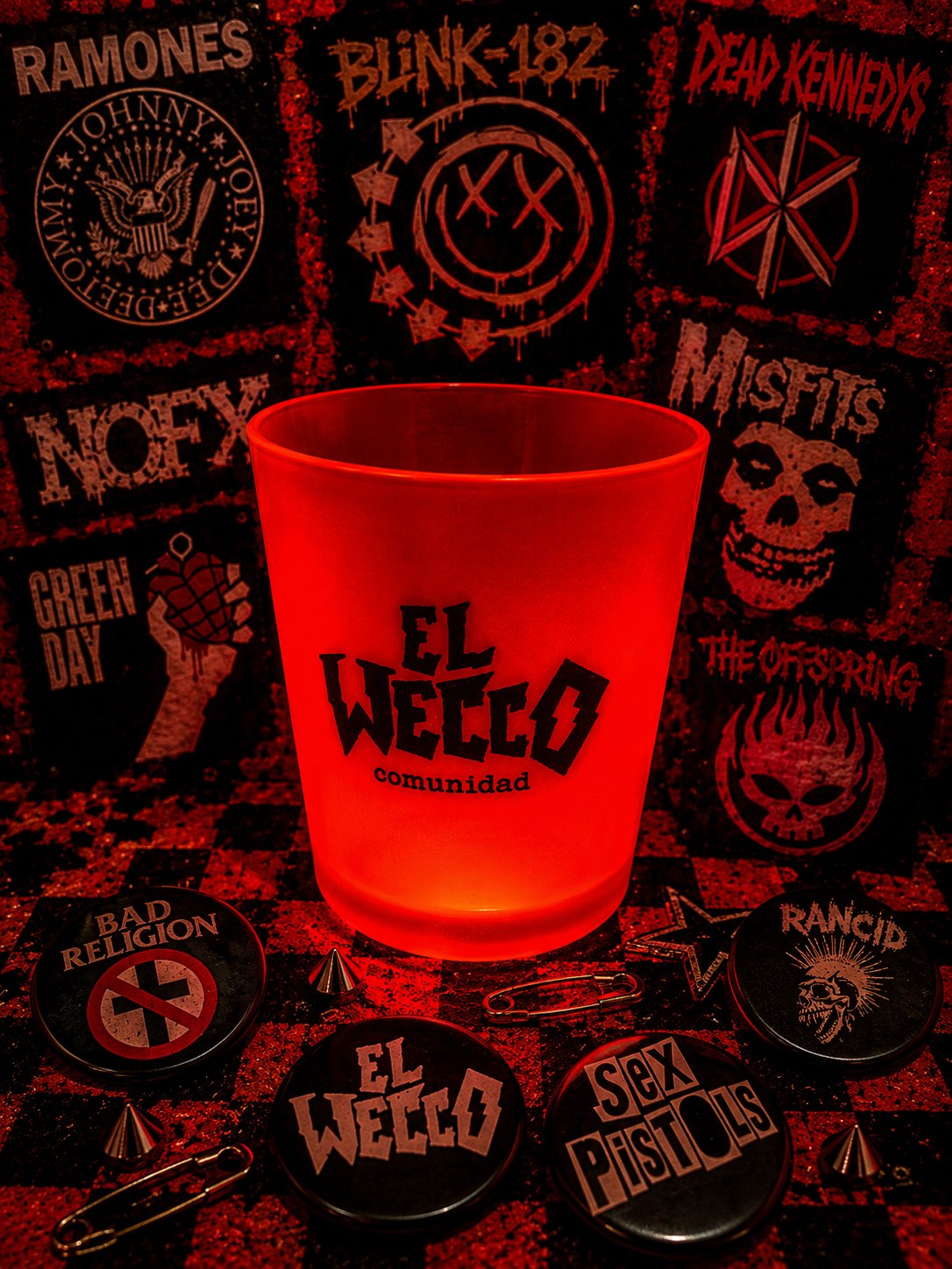 Vaso Reutilizable Anaranjado  – El Wecco Comunidad