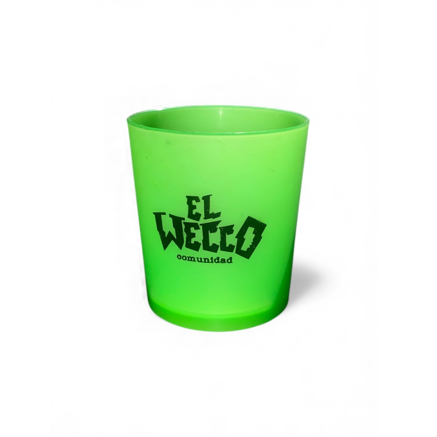 Vaso Reutilizable Verde – El Wecco Comunidad