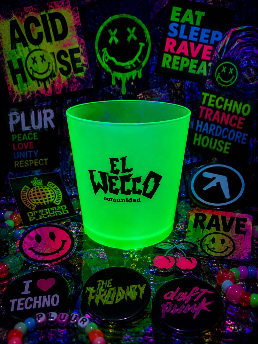 Vaso Reutilizable Verde – El Wecco Comunidad