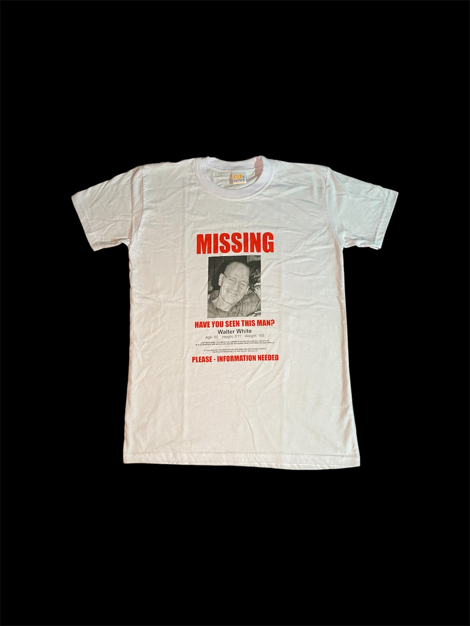 POLO MISSING WALTER WHITE S BLANCO