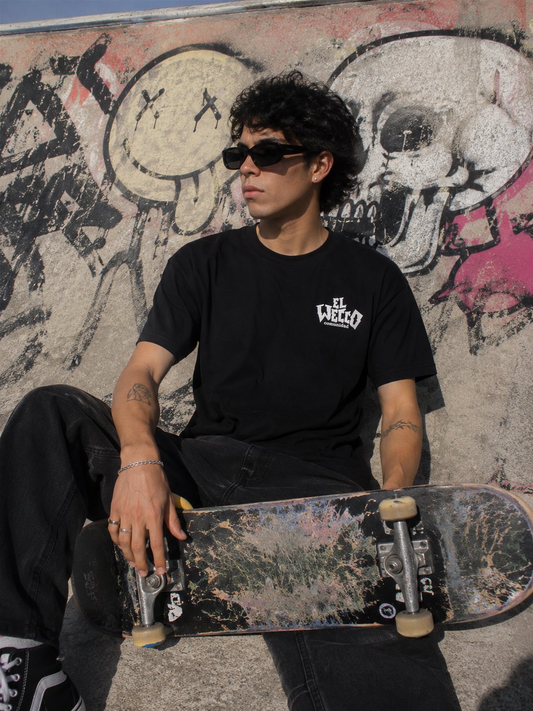 POLO NEGRO EL WECCO TALLA S