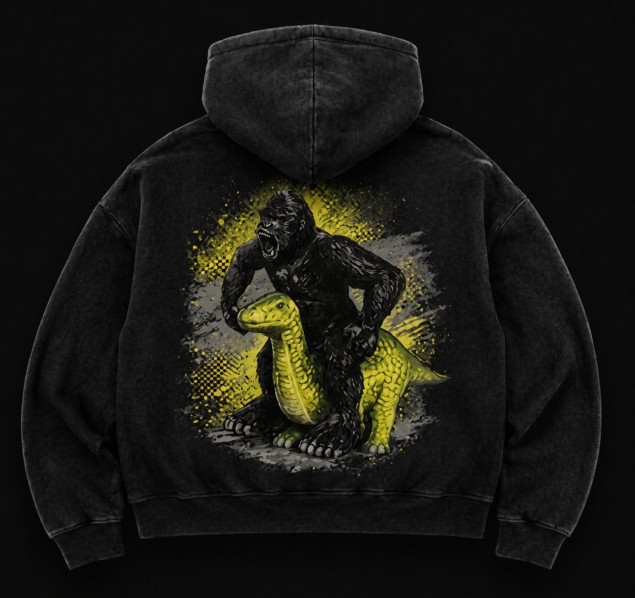 MONARKA - HOODIE OVERSIZE 🦍⚡️