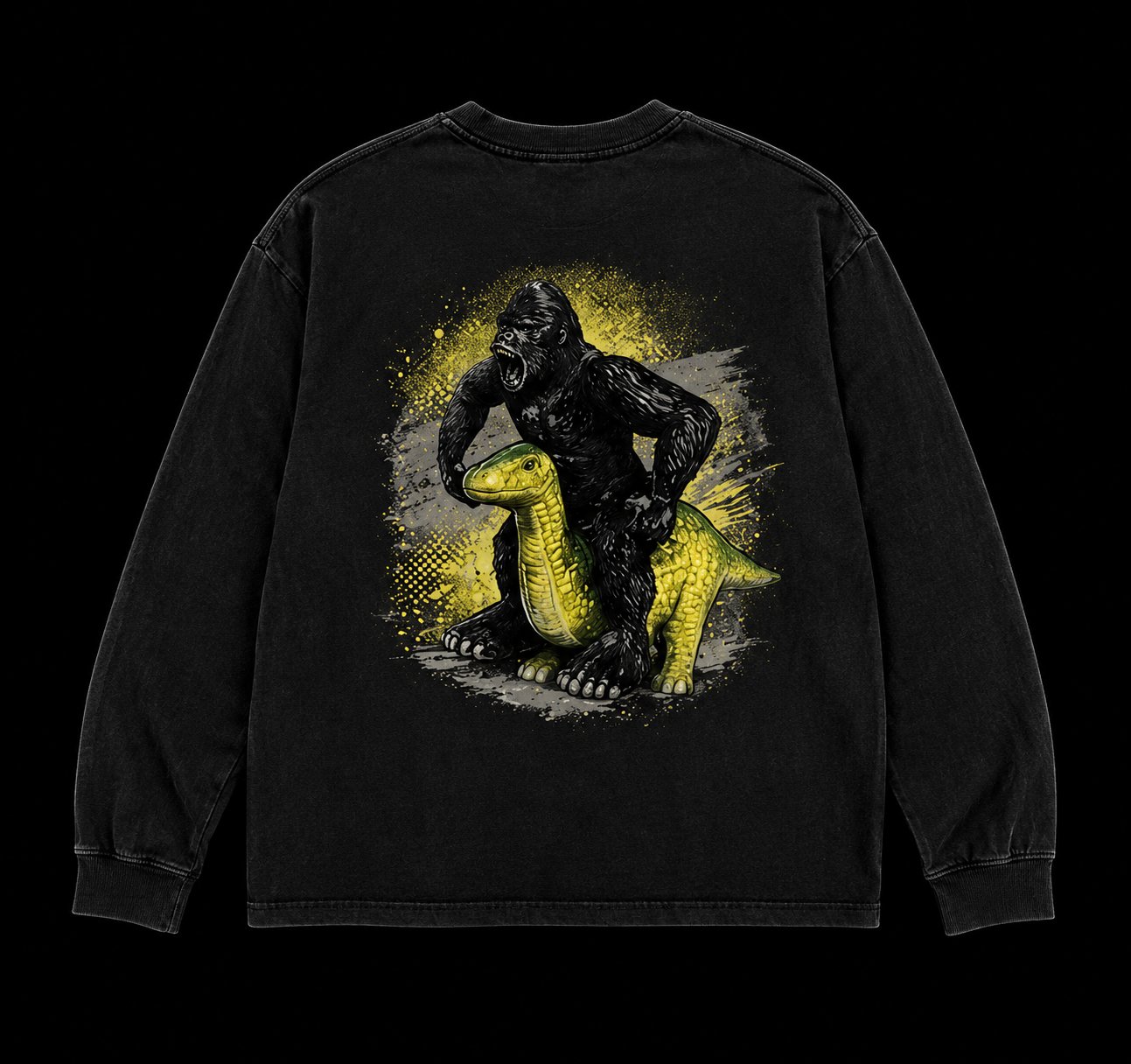MONARKA - POLO MANGA LARGA  🦍✨